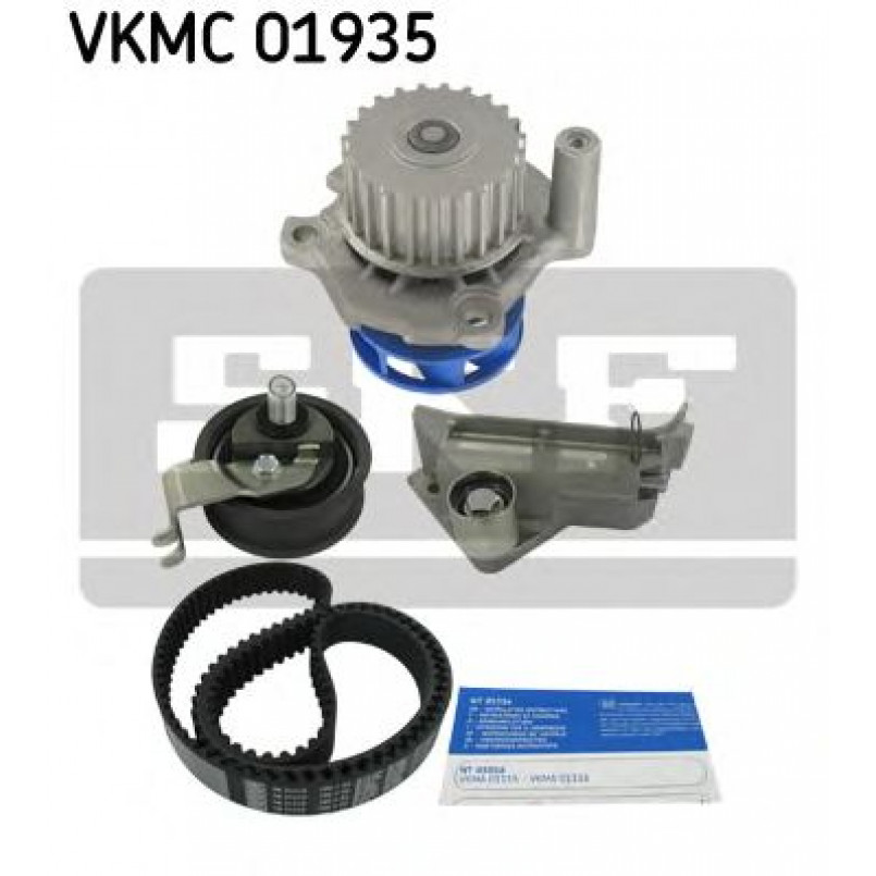 VKMC 01935 SKF Комплект ГРМ (ремінь + ролик + водяний насос)